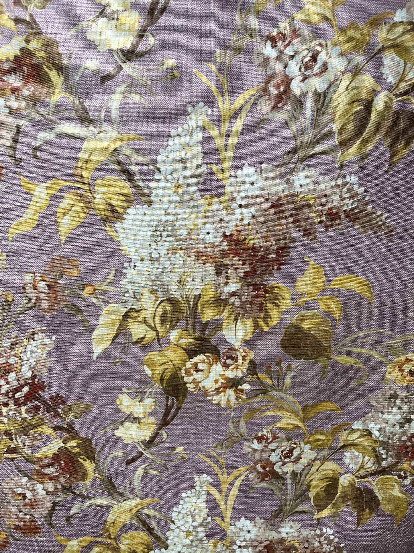 Joy Linen in Autumn Violet Sample