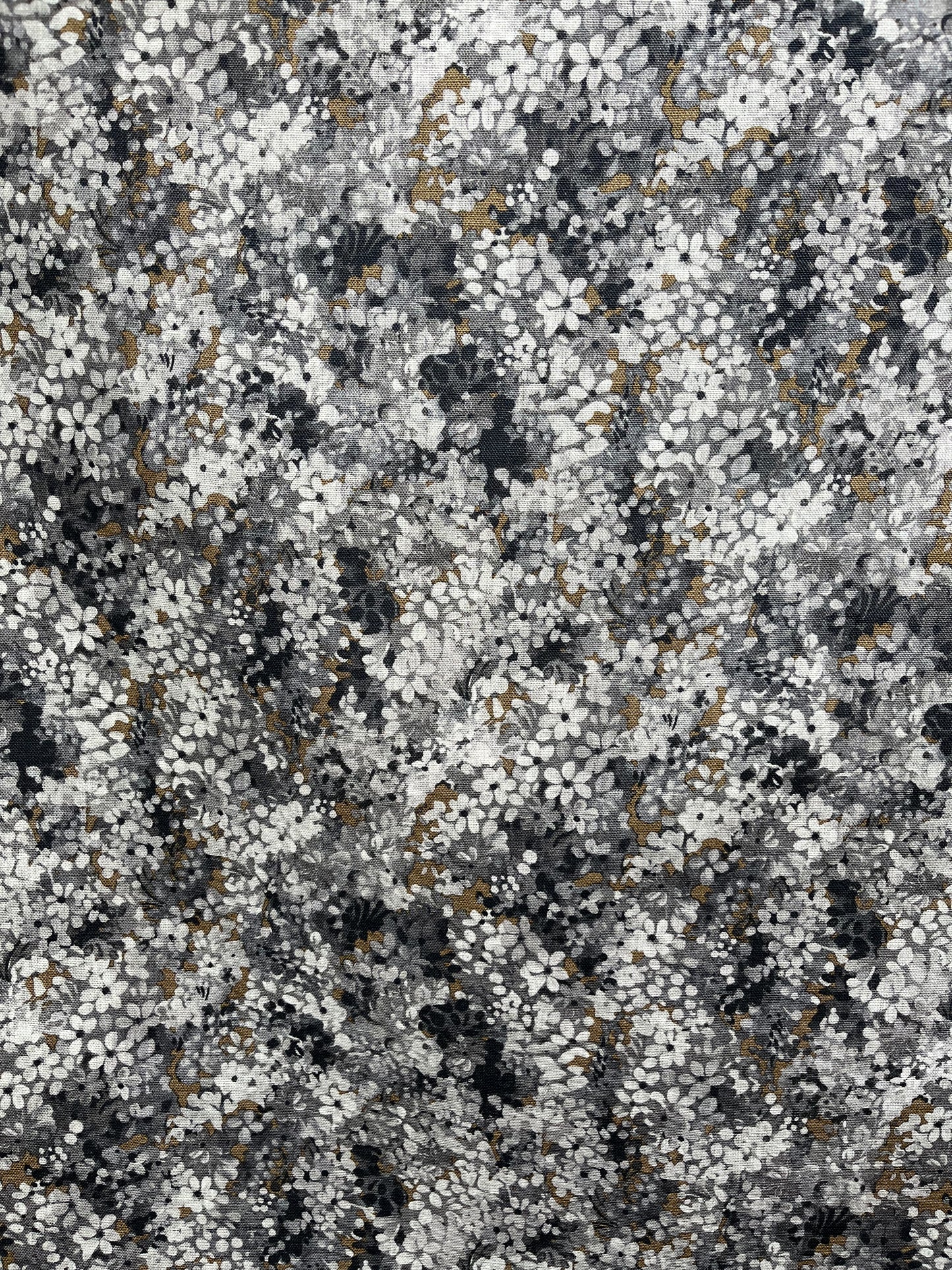 Joy Blossom in Charcoal/Bronze Sample