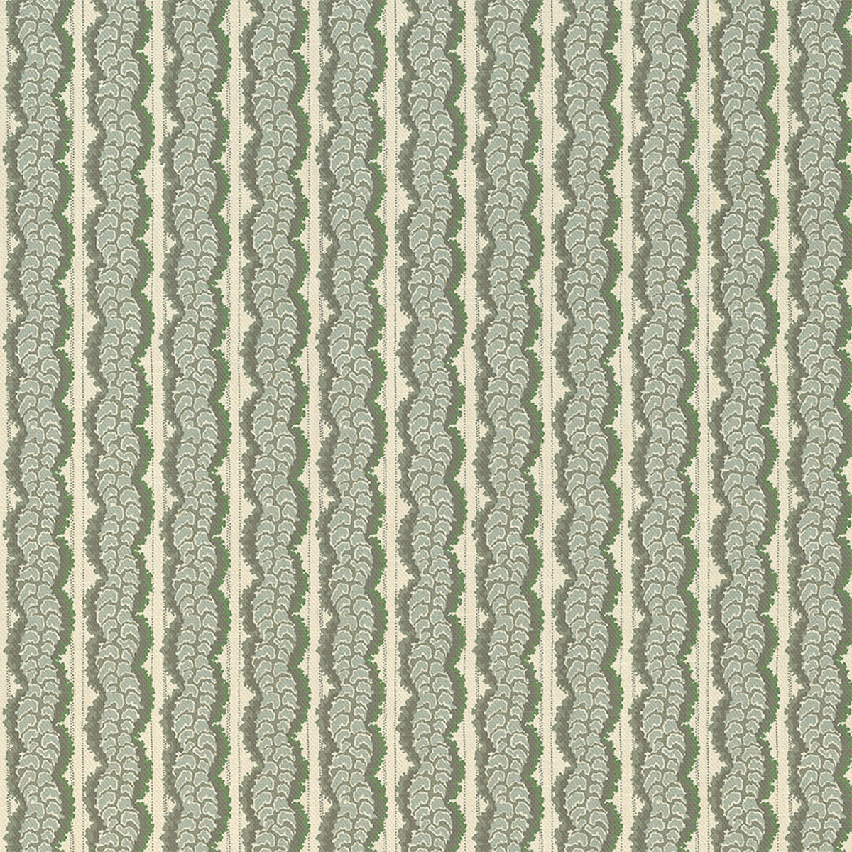 Pressed Fern - French Grey Sample