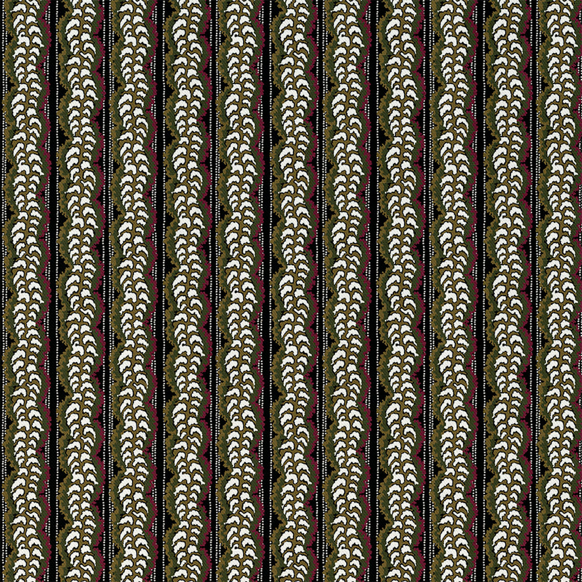 Pressed Fern - Jet Sample