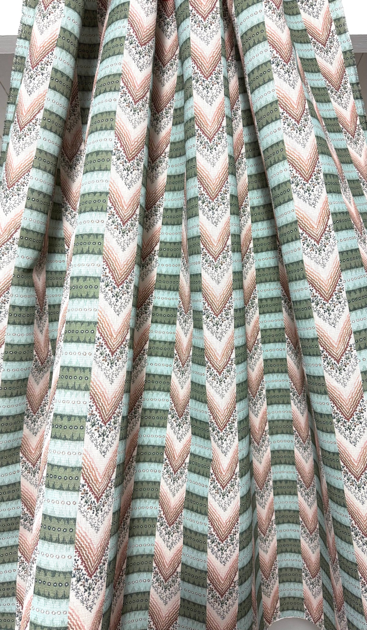 Regalia - Cushion Cover in Green & Mocha