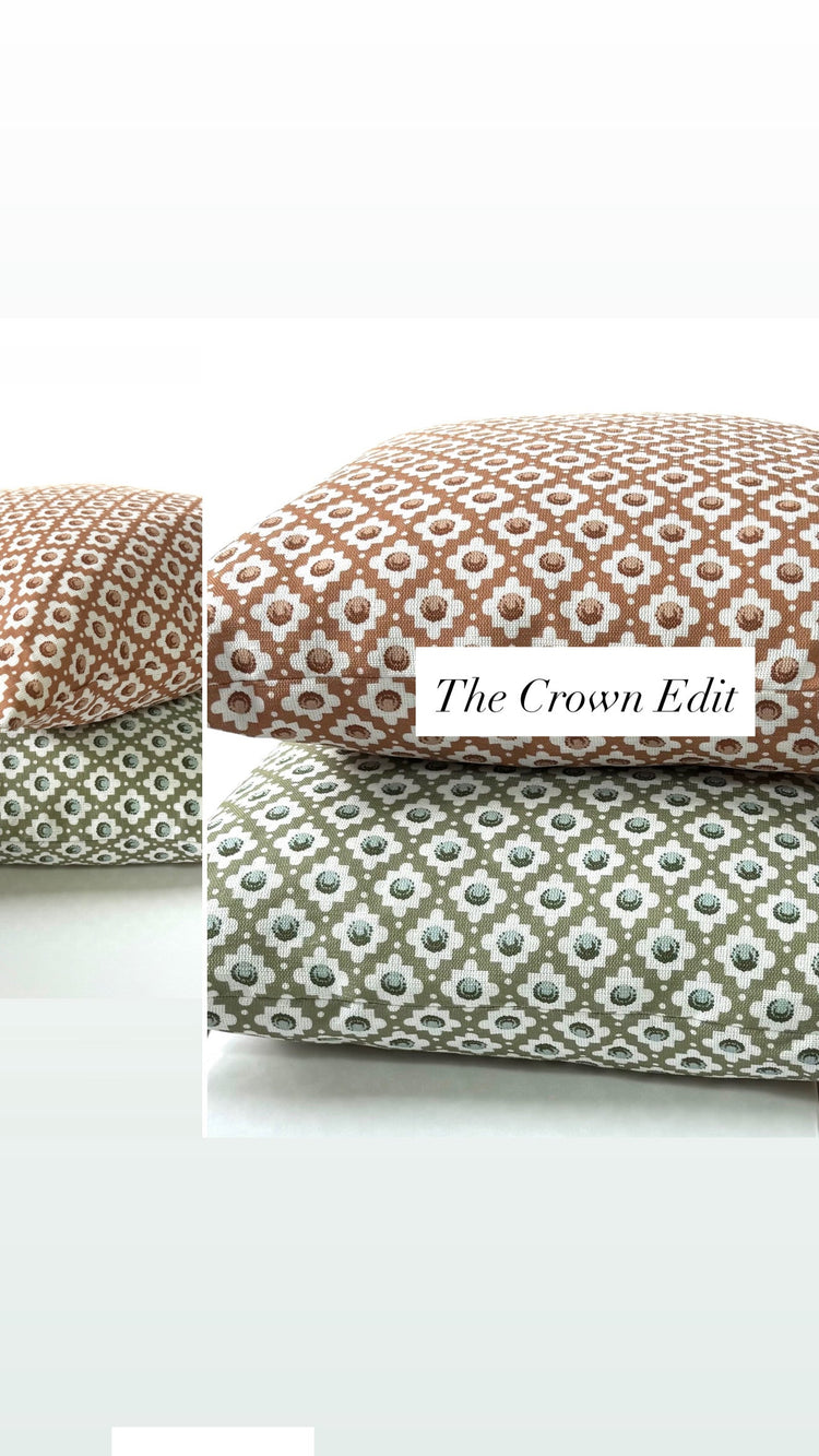 New! Cushions - The Crown Edit