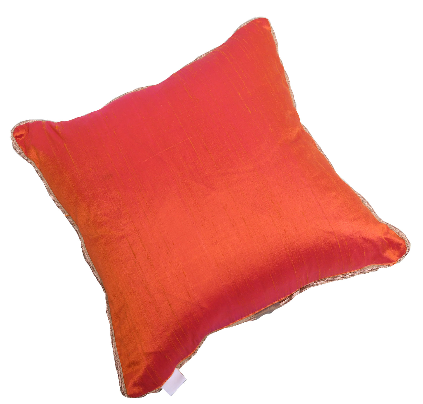 Moroccan lantern artisan hand painted small silk cushion cover.