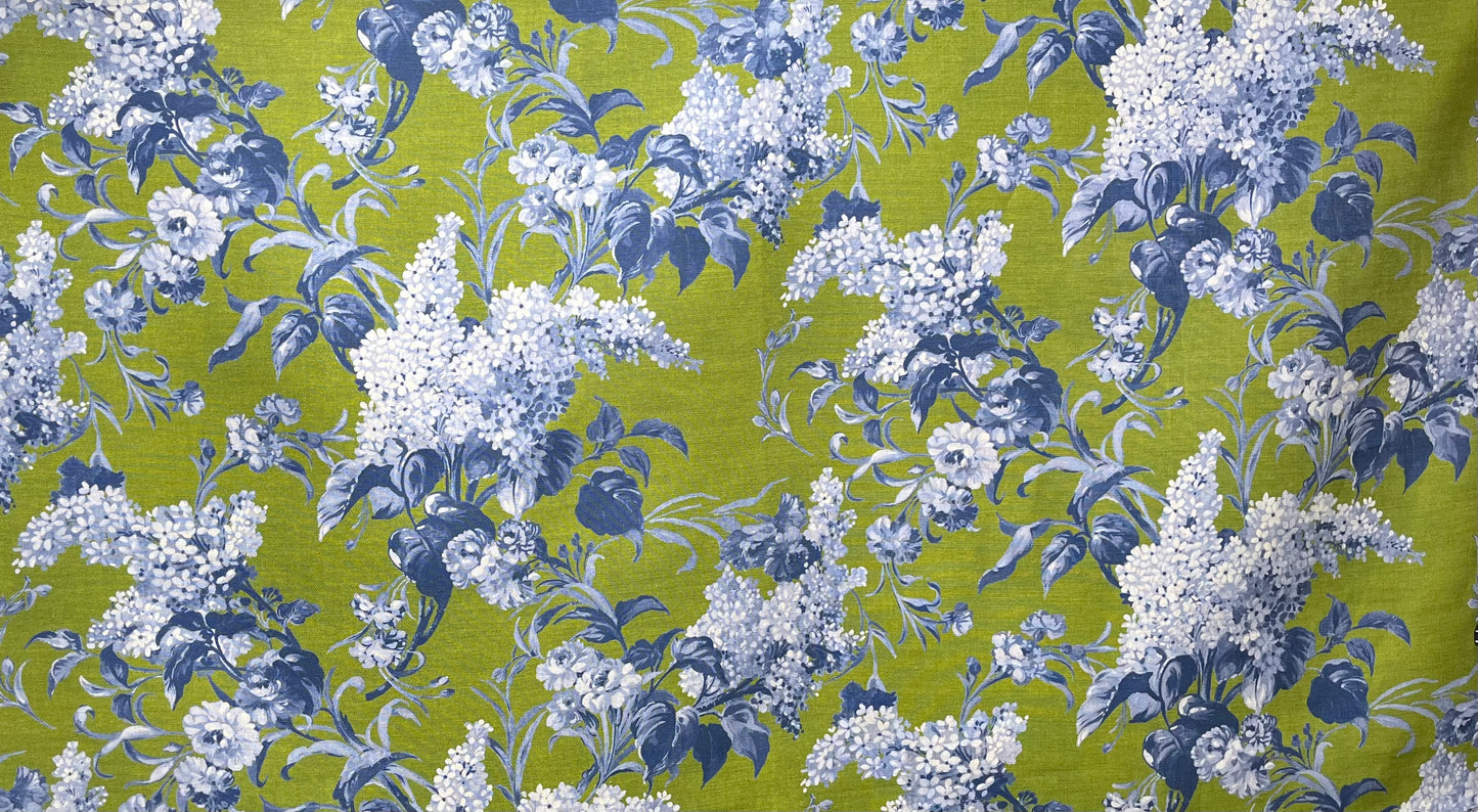 Joy Linen in Midnight Forest, printed on premium Irish linen. A flamboyant, exuberant and joyous floral.