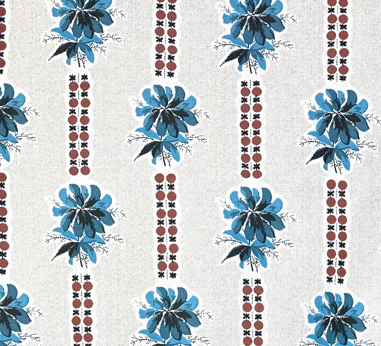 Consort - Blue printed fabric