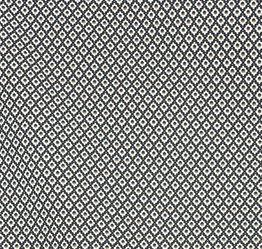 Charlie Boy - Black and Gold printed fabric