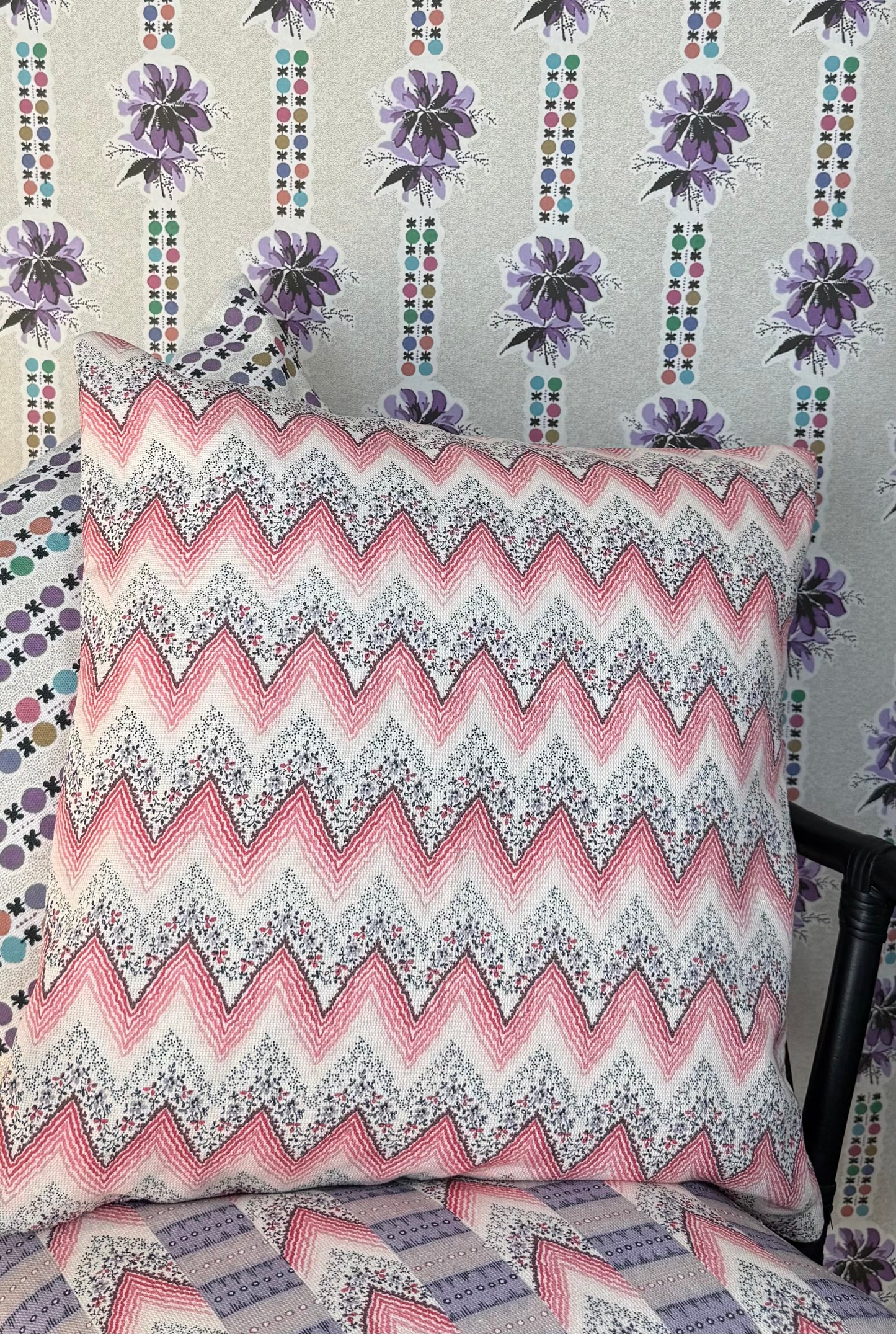 Jubilee - Red printed fabric