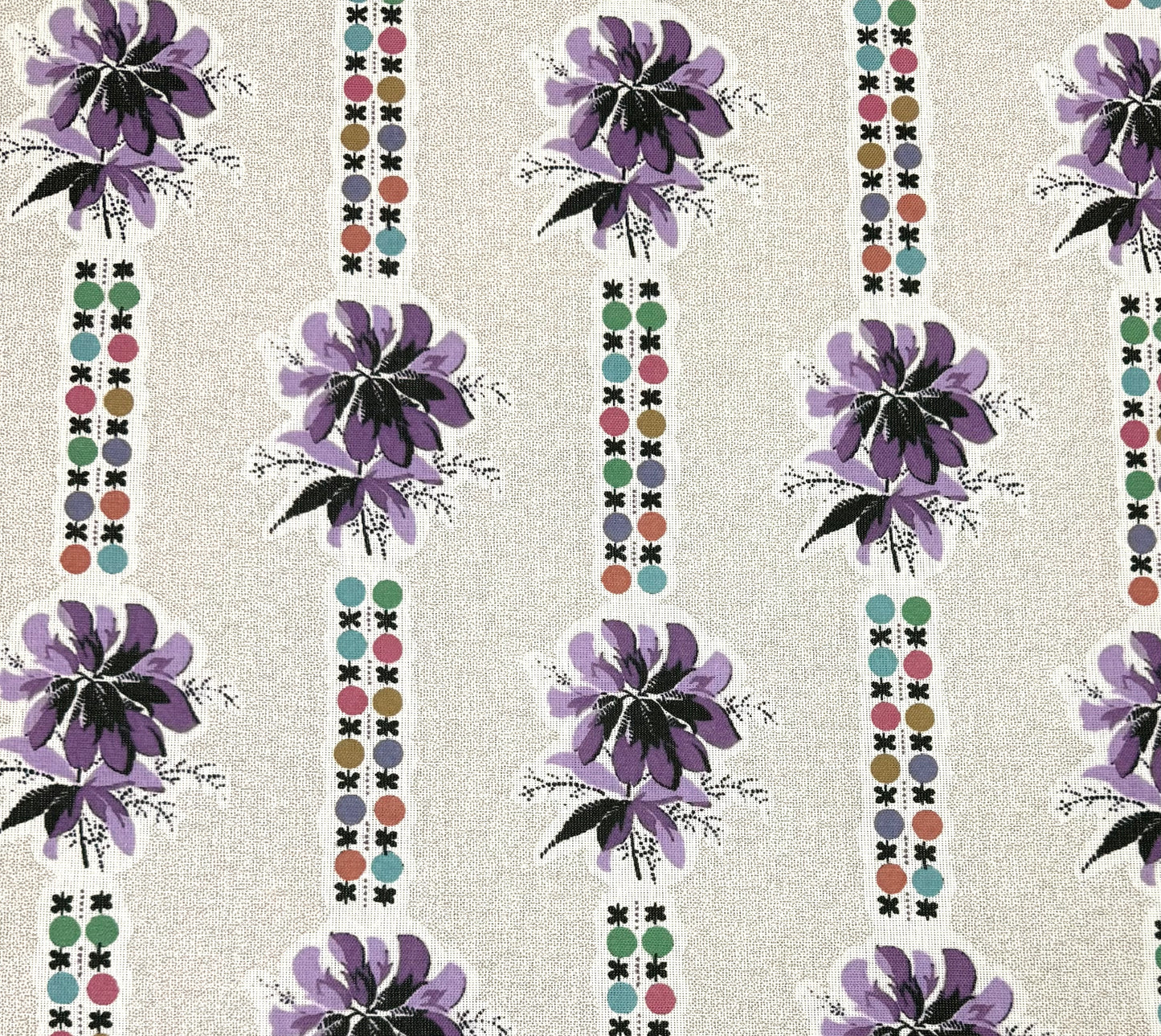 Consort - Lavender printed fabric