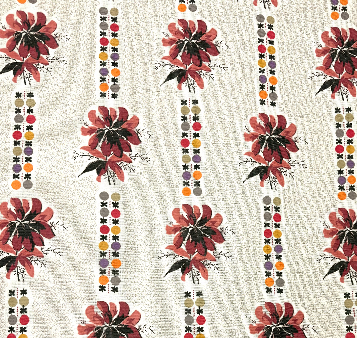 Consort - Red printed fabric