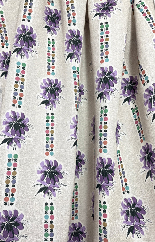 Consort - Lavender printed fabric