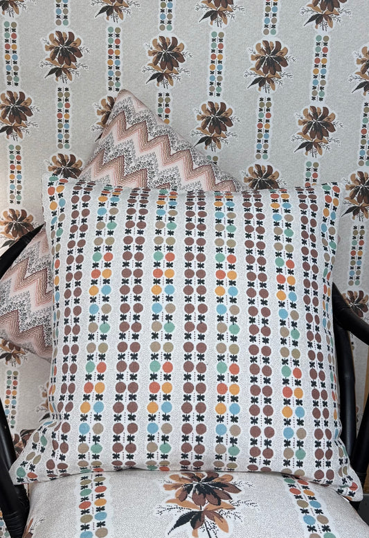 Orb - Cushion Cover in Chocolate Orange